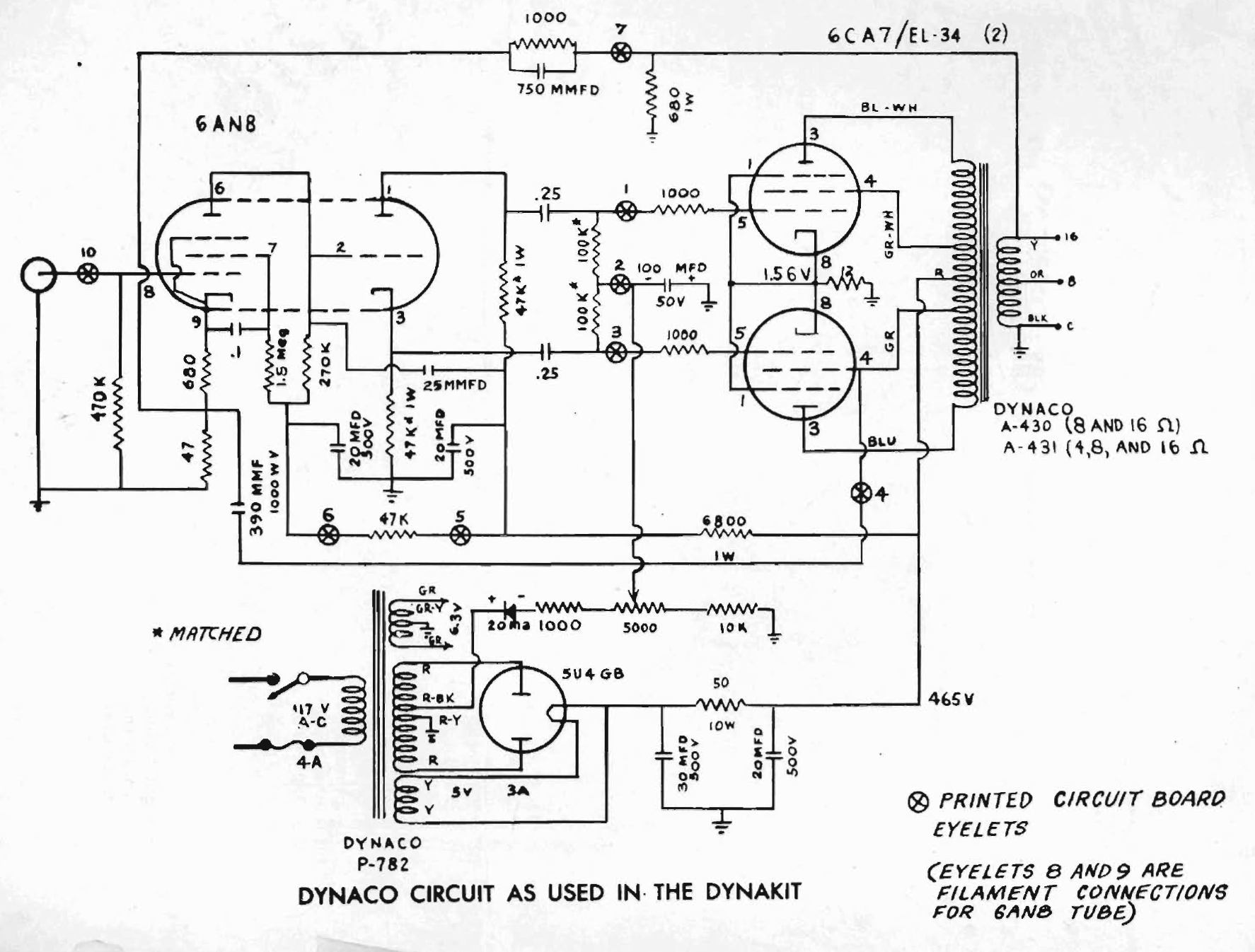 Dynaco Mark II — Retro Vintage Modern Hi-Fi